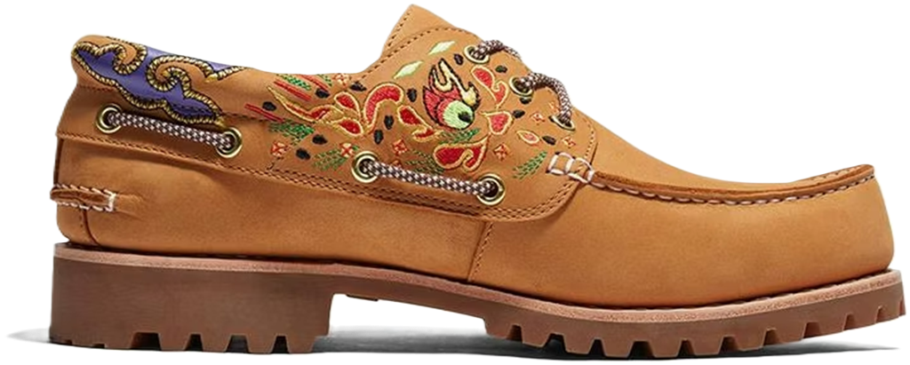 Giày Timberland x CLOT Classic 3‑Eye Lug ‘Wheat’ A5Z9BW