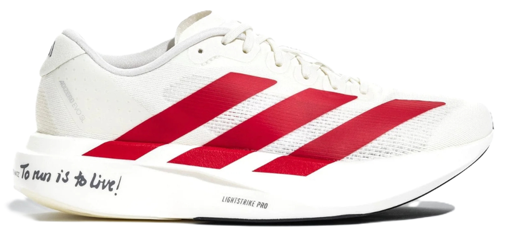 Giày Adidas Adizero EVO SL ‘Off White Better Scarlet’ JS1182