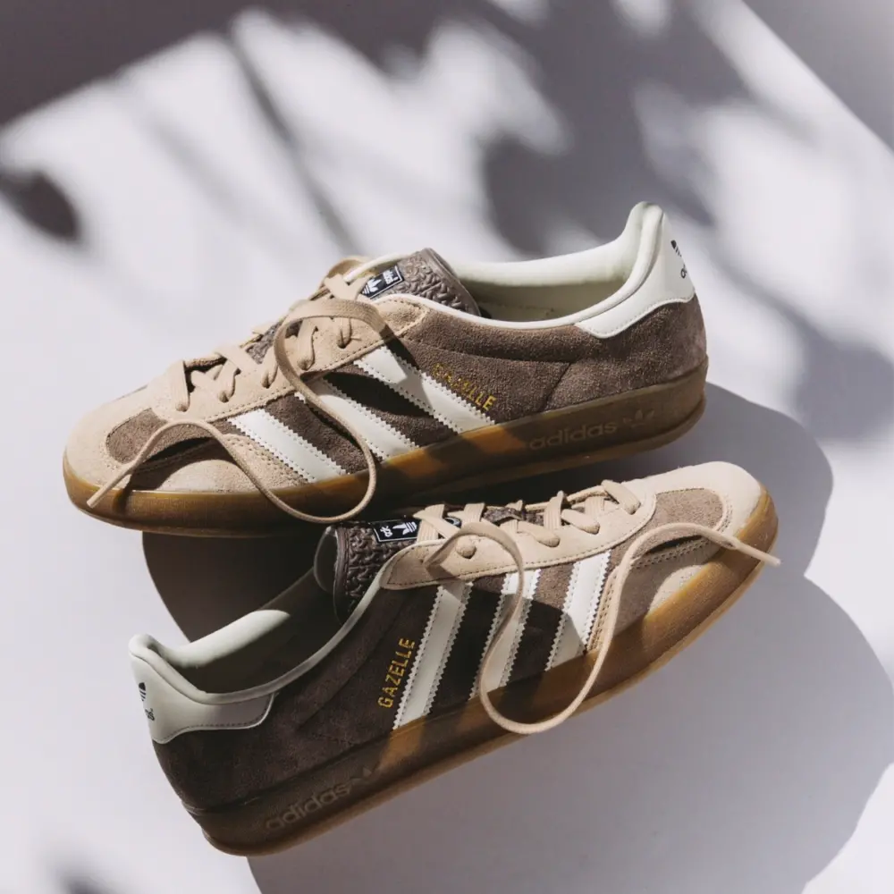Giày Adidas Gazelle Indoor ‘Earth Strata Cloud White’ IF9646 - Ảnh 4
