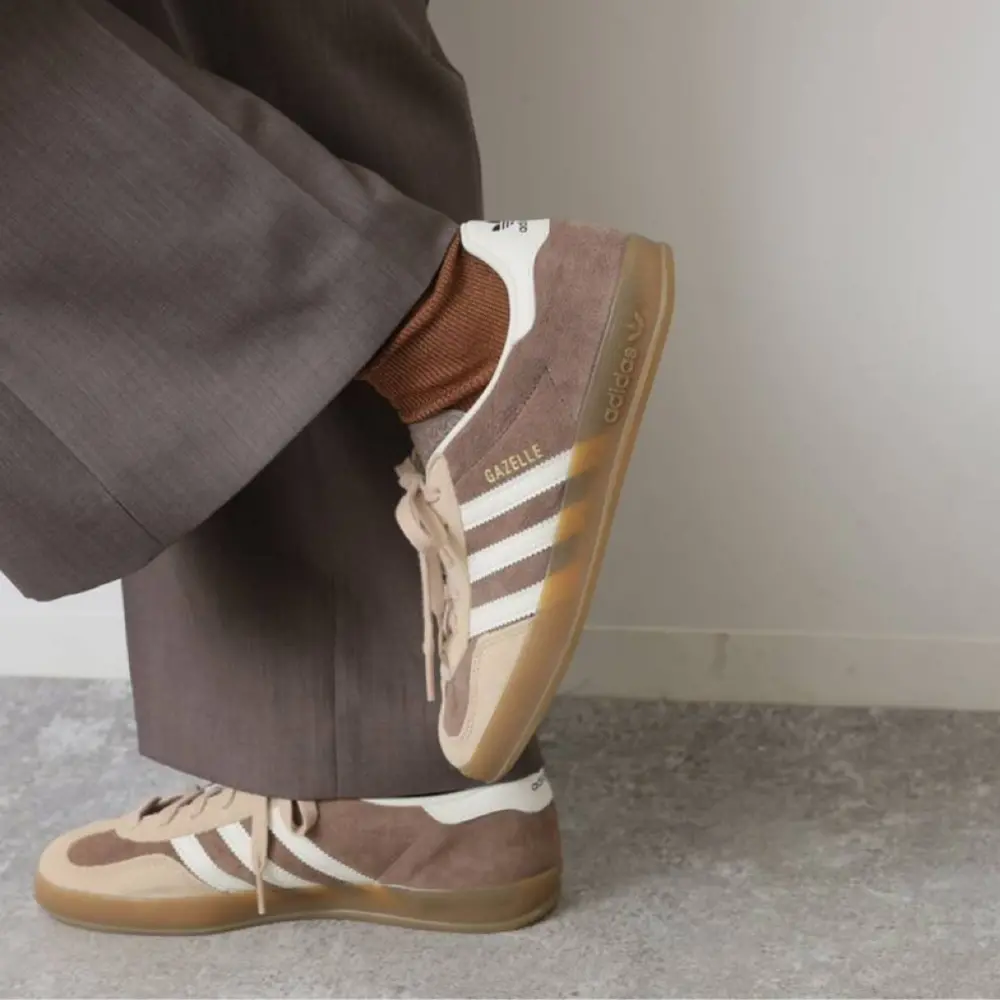 Alternative view of Giày Adidas Gazelle Indoor ‘Earth Strata Cloud White’ IF9646