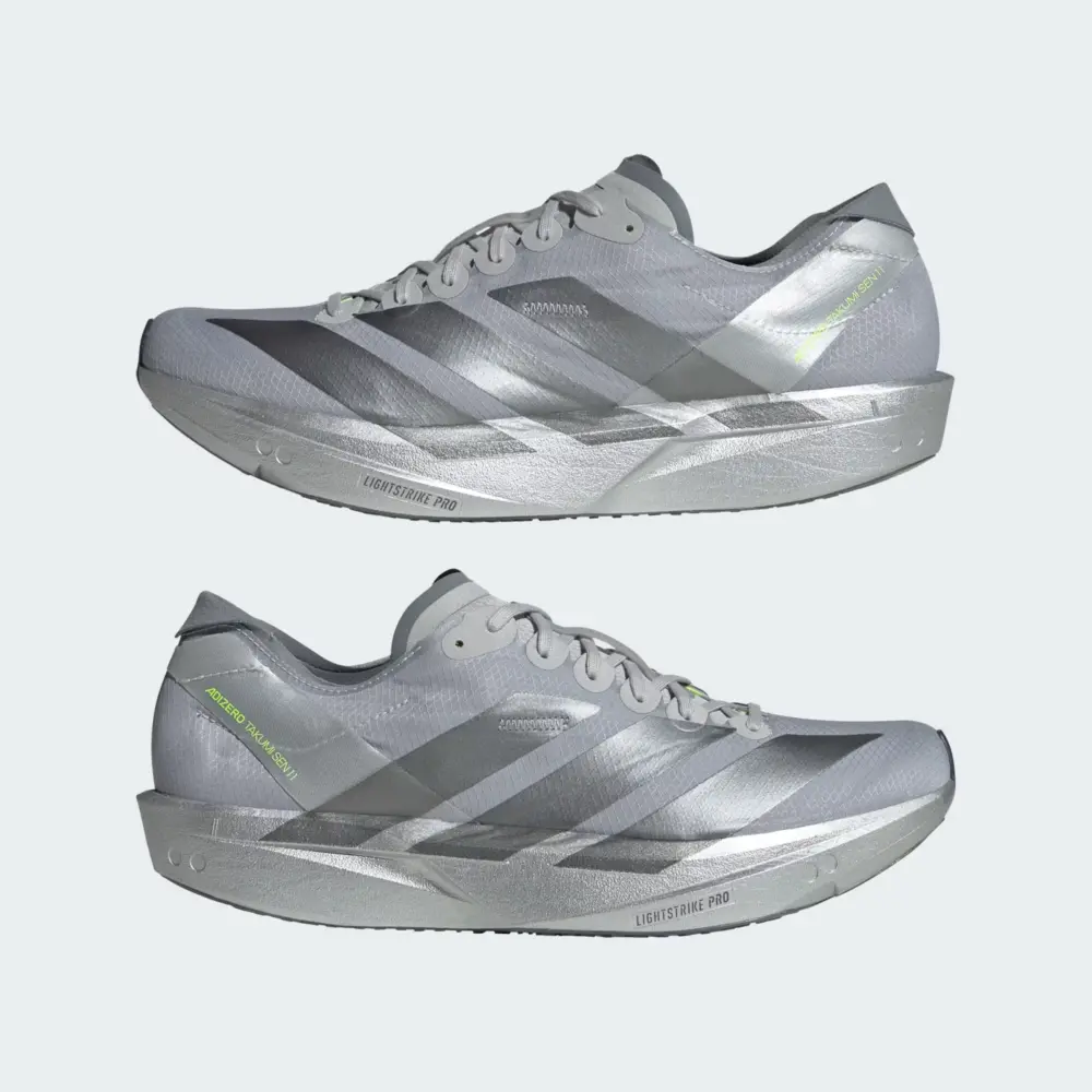 Giày Adidas Adizero Takumi Sen 11 ‘Silver Metallic’ JQ2814 - Ảnh 6