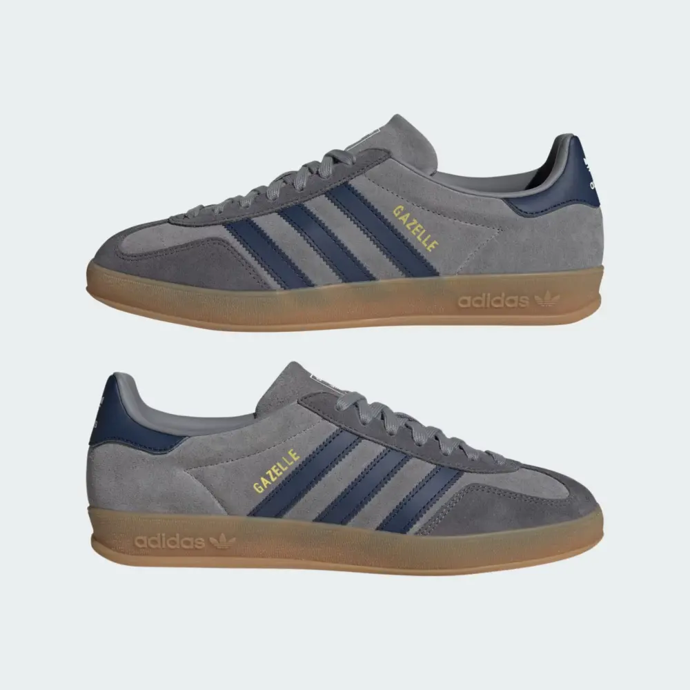 Giày Adidas Gazelle Indoor ‘Grey’ JQ8397 - Ảnh 6
