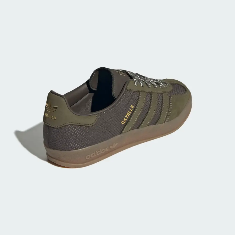 Giày Adidas Gazelle Indoor ‘Shadow Olive’ JQ8396 - Ảnh 4
