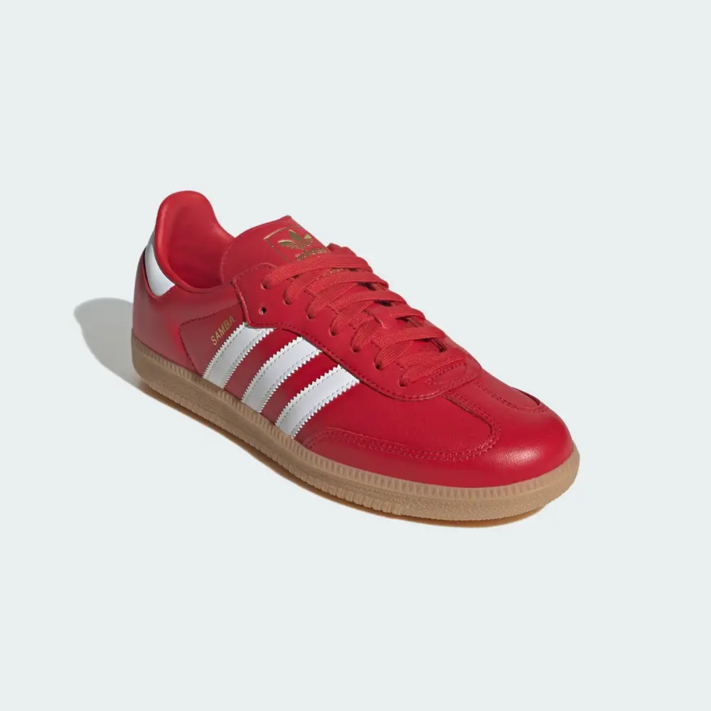 Giày Adidas Samba OG ‘Better Scarlet White’ JR0881 - Ảnh 5