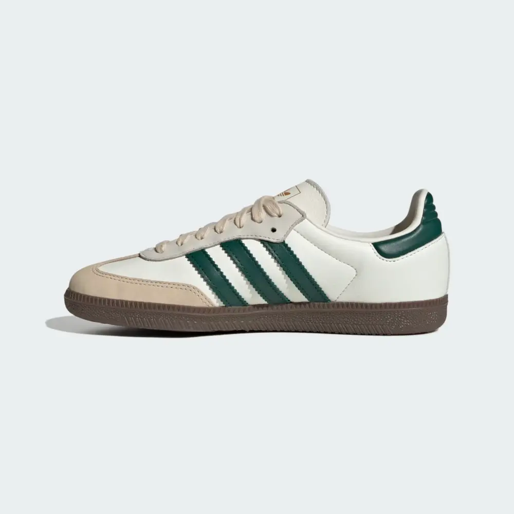 Giày Adidas Samba OG ‘Off White Green’ JR8843 - Ảnh 5