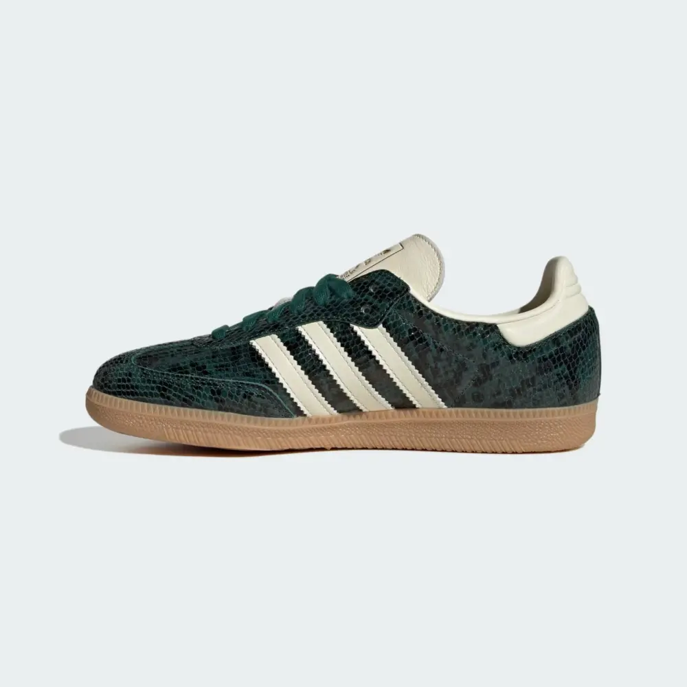 Giày Adidas Samba OG ‘Snakeskin Green’ JR8848 - Ảnh 5