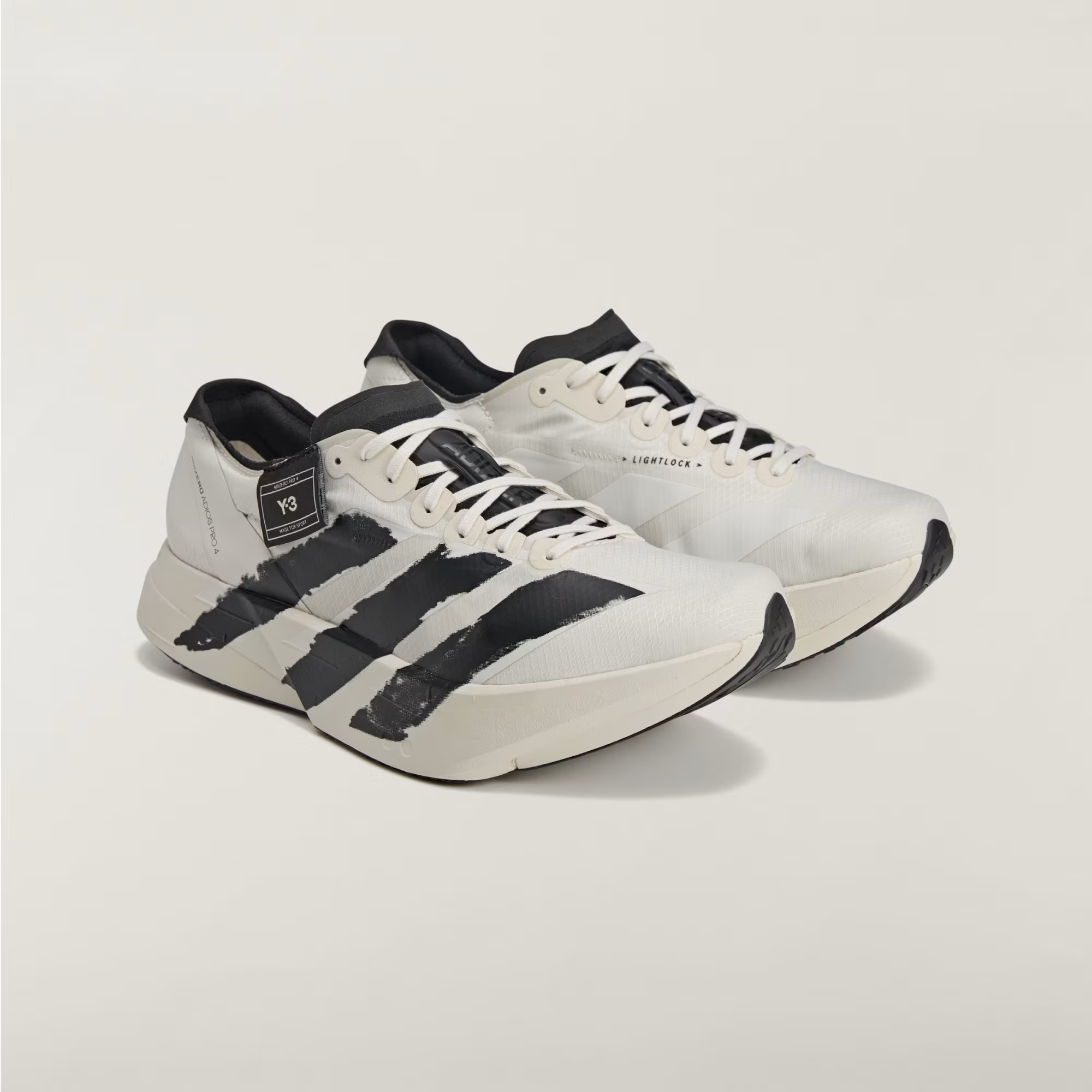 Giày Adidas Y-3 Adios Pro 4 ‘Grey Black’ JR6656 - Ảnh 2