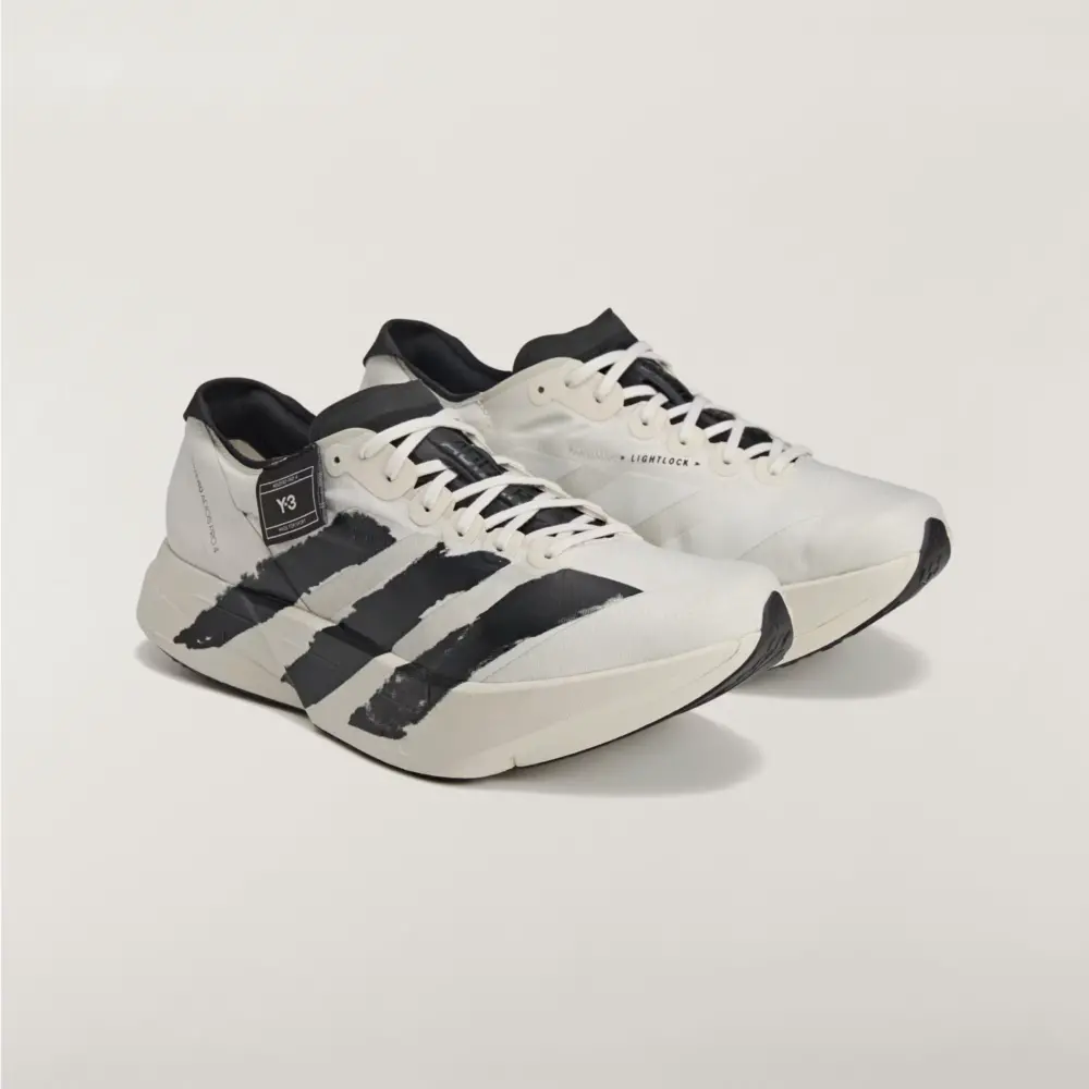 Alternative view of Giày Adidas Y-3 Adios Pro 4 ‘Grey Black’ JR6656