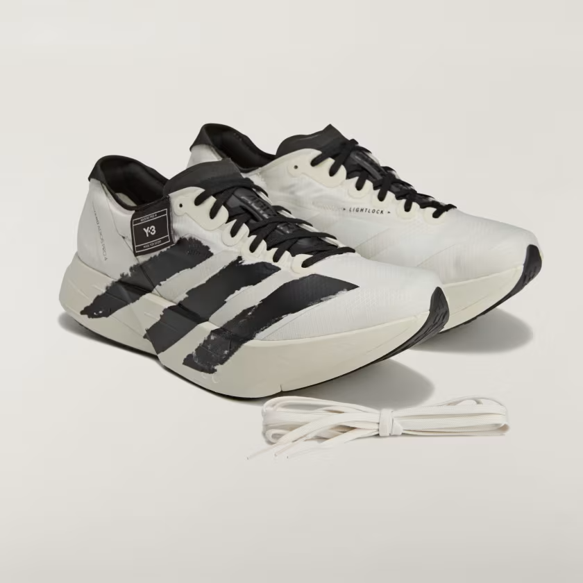 Giày Adidas Y-3 Adios Pro 4 ‘Grey Black’ JR6656 - Ảnh 8