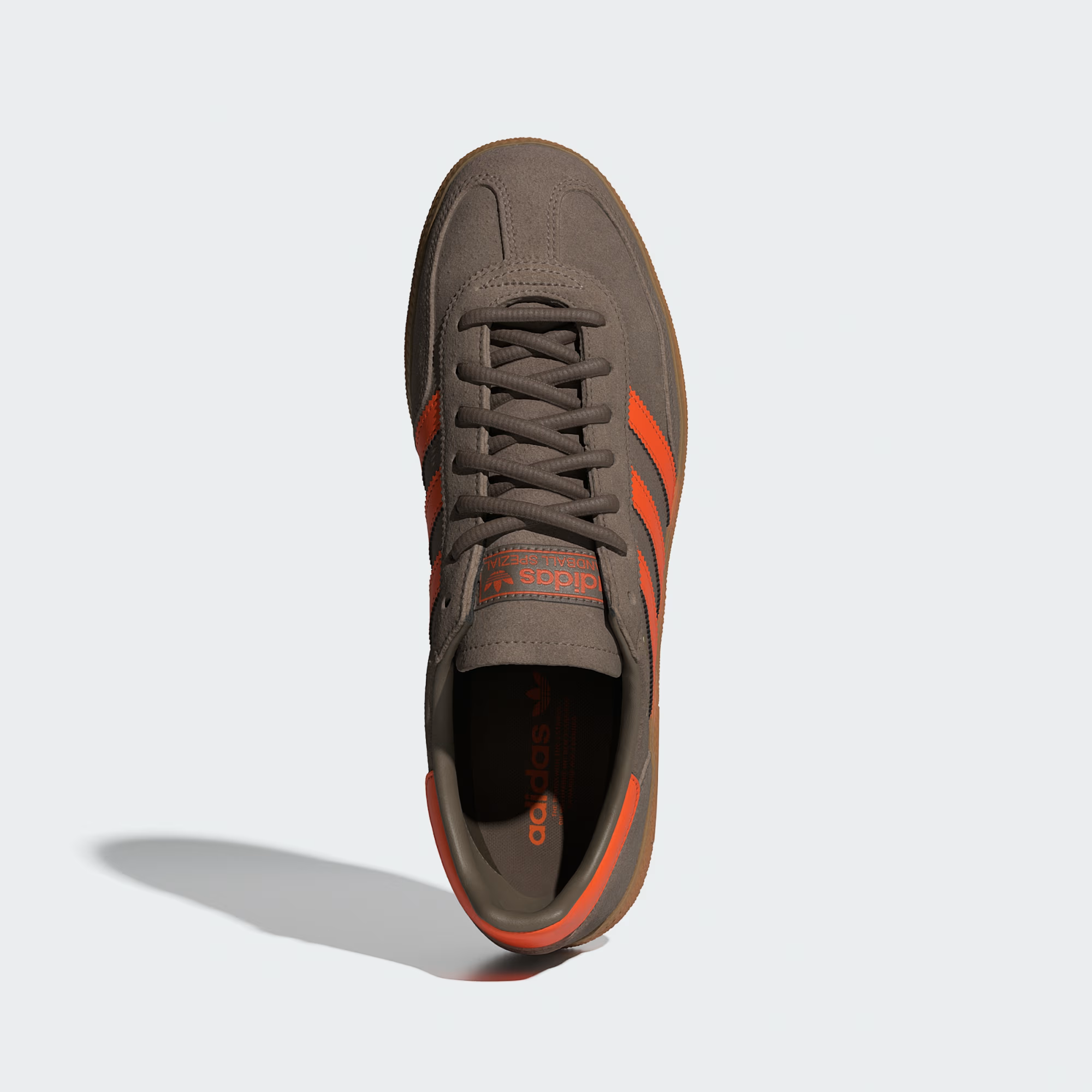 Alternative view of Giày Adidas Handball Spezial ‘Brown Orange’ JR3846