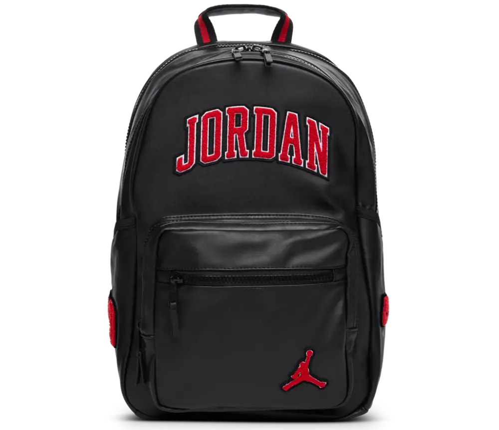 Balo Nike Jordan Borough Varsity Backpack ‘Black Red’ II7300-010