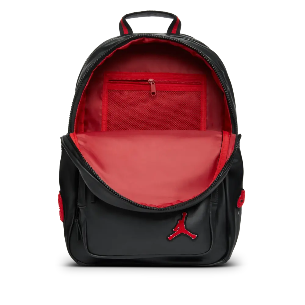 Balo Nike Jordan Borough Varsity Backpack ‘Black Red’ II7300-010 - Ảnh 4