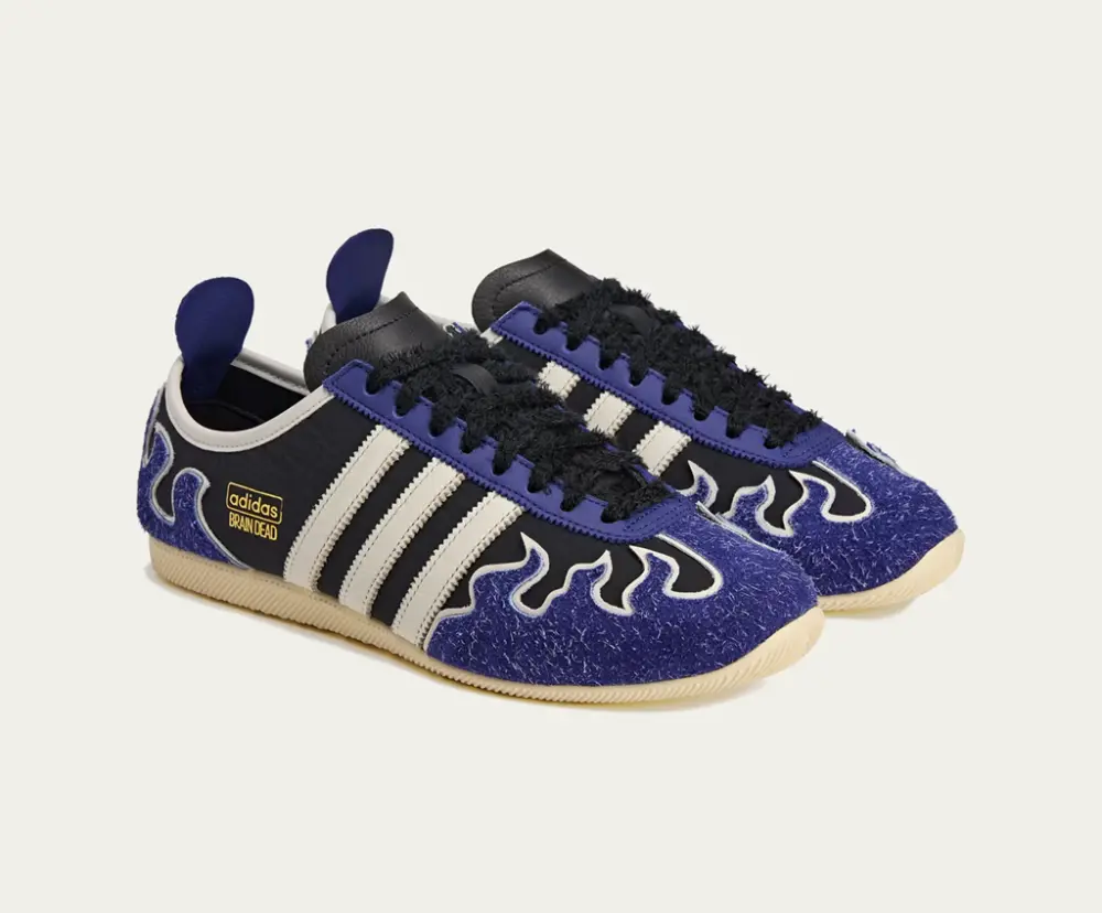 Giày Adidas JAPAN LO BRAIN DEAD 'Core Black' JQ9214 - Ảnh 3