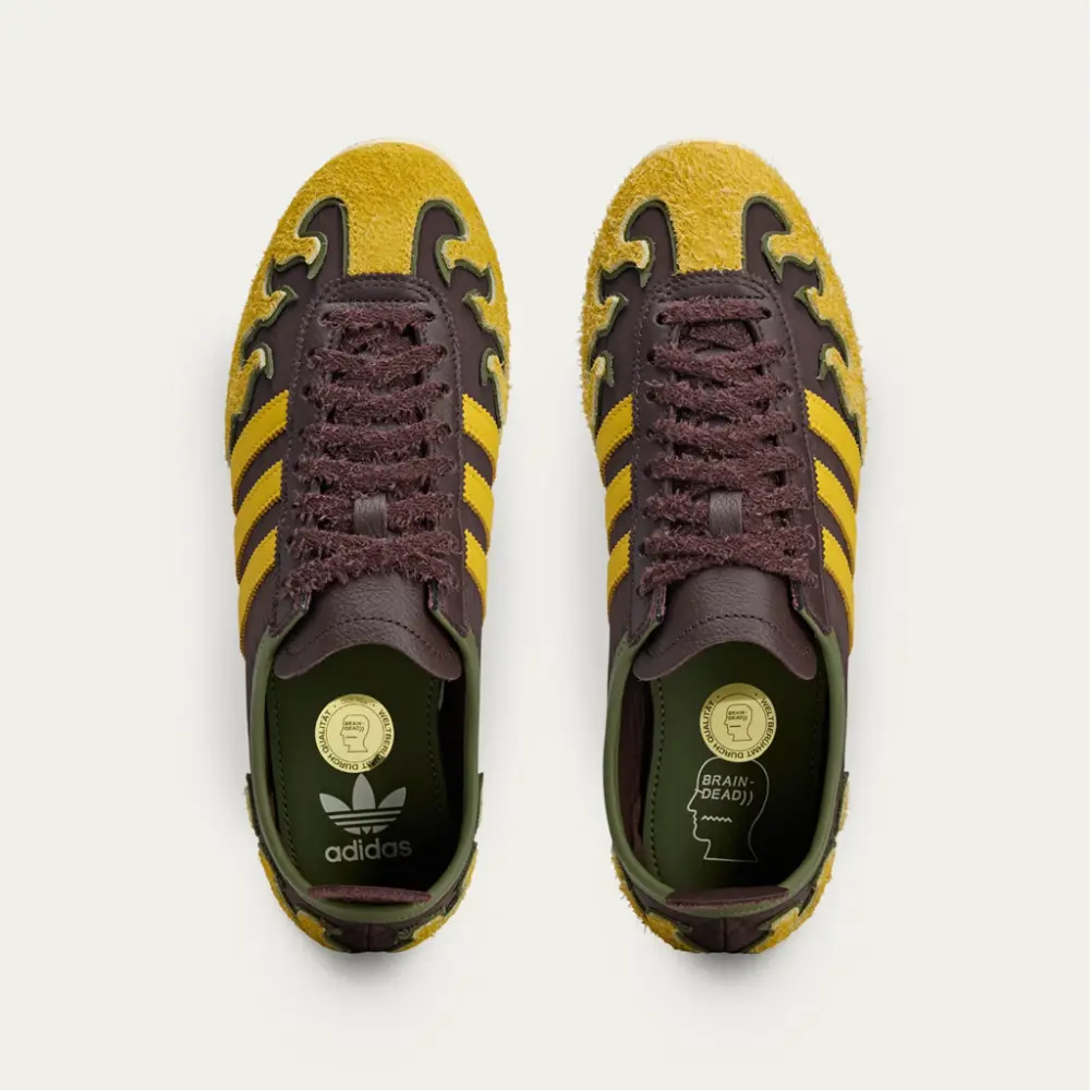 Giày Adidas JAPAN LO BRAIN DEAD 'Shadow Brown' JQ6789 - Ảnh 2