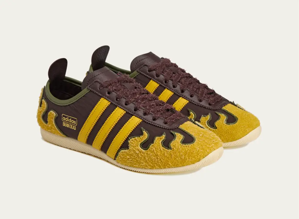Giày Adidas JAPAN LO BRAIN DEAD 'Shadow Brown' JQ6789 - Ảnh 3