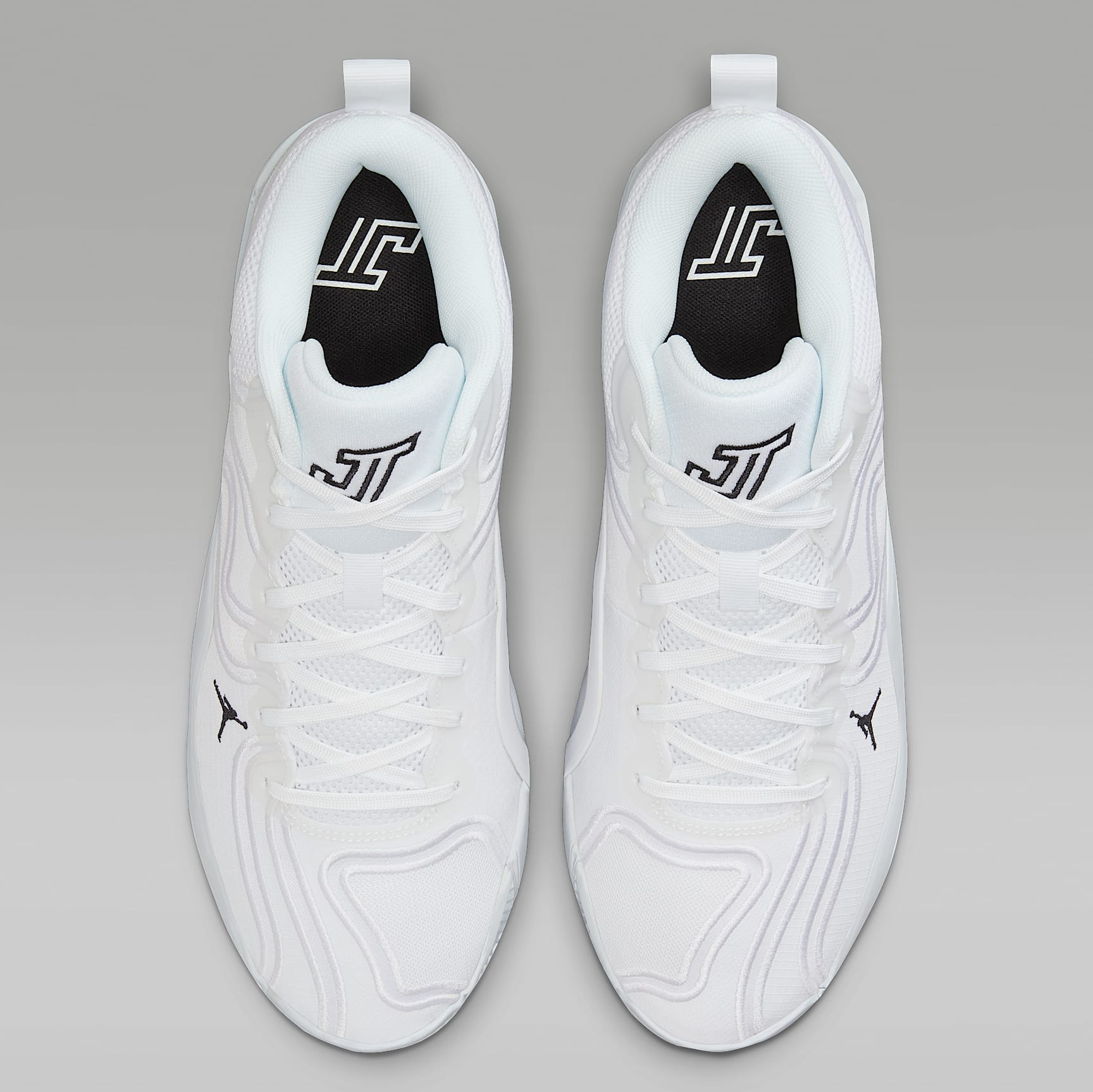 Alternative view of Giày Nike Jordan Tatum 3 ‘White & Black’ HQ5041-101