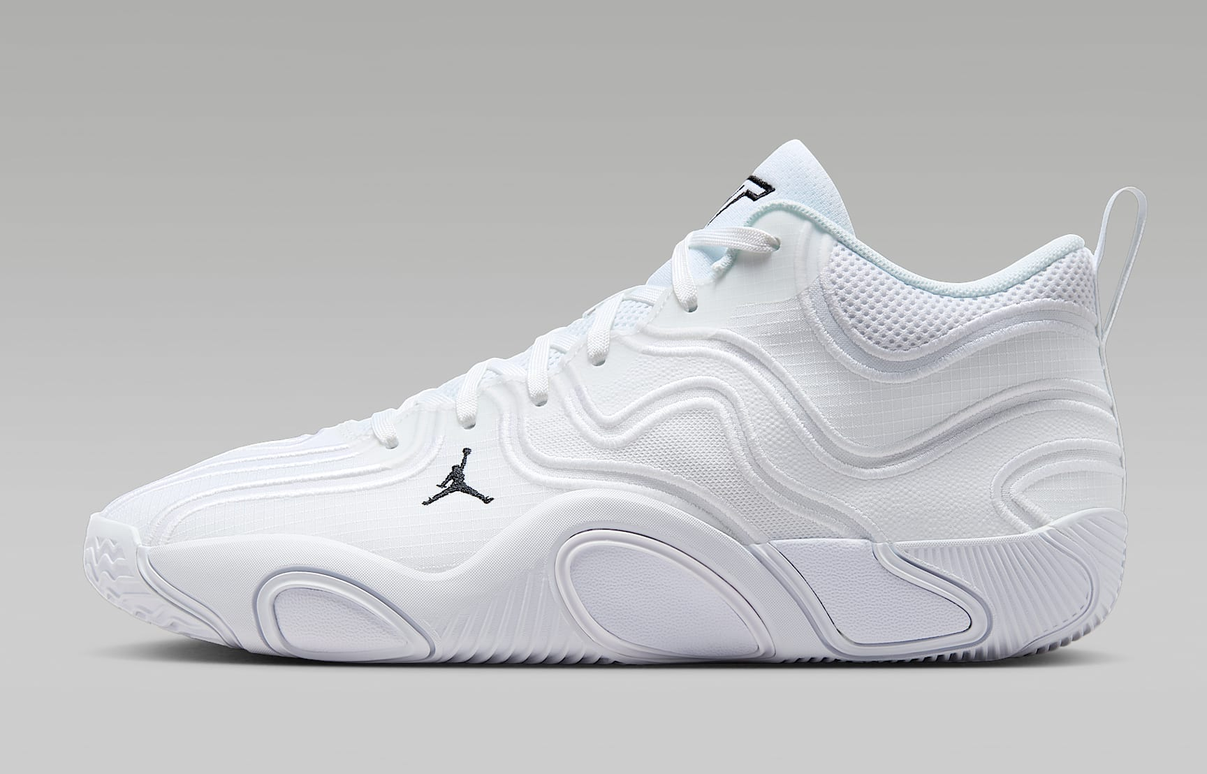 Giày Nike Jordan Tatum 3 ‘White & Black’ HQ5041-101 - Ảnh 5