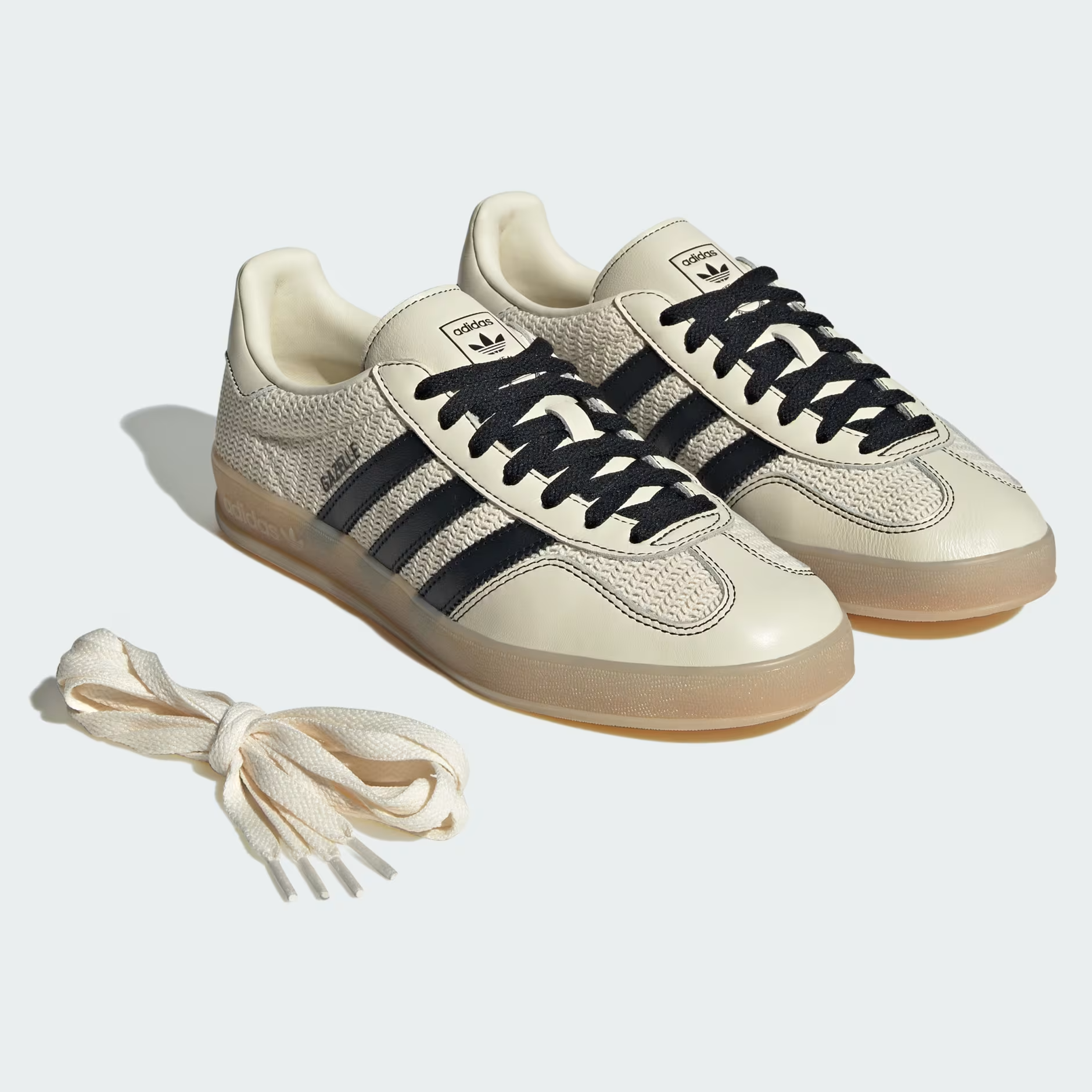 Giày Adidas GAZELLE INDOOR ‘Cream White’ JQ7083 - Ảnh 6