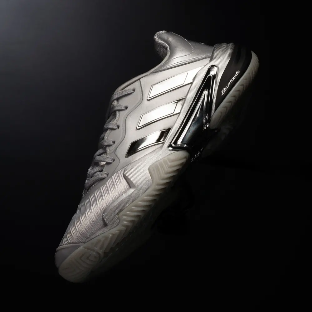 Giày Adidas Barricade 13 Silver Edition Tennis 'Silver Metallic' JR4223 - Ảnh 4