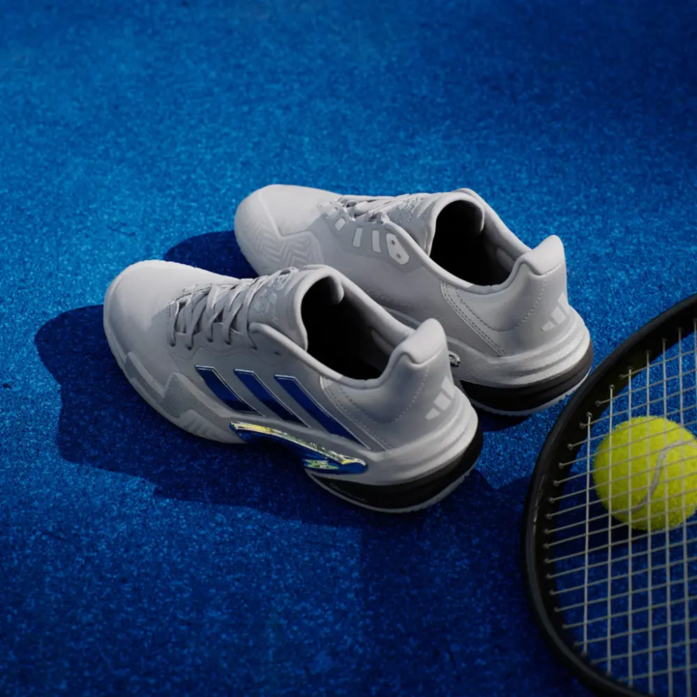 Alternative view of Giày Adidas Barricade 13 Silver Edition Tennis 'Silver Metallic' JR4223