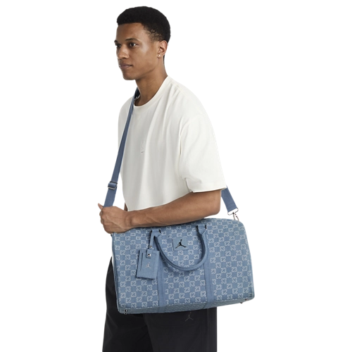 Túi Nike Jordan Monogram Duffel Bag ‘Blue’ MM9060-571 - Ảnh 6