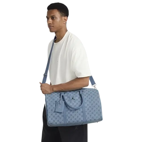 Túi Nike Jordan Monogram Duffel Bag ‘Blue’ MM9060-571 - Ảnh 6