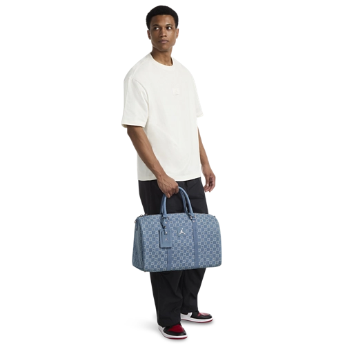 Túi Nike Jordan Monogram Duffel Bag ‘Blue’ MM9060-571 - Ảnh 5