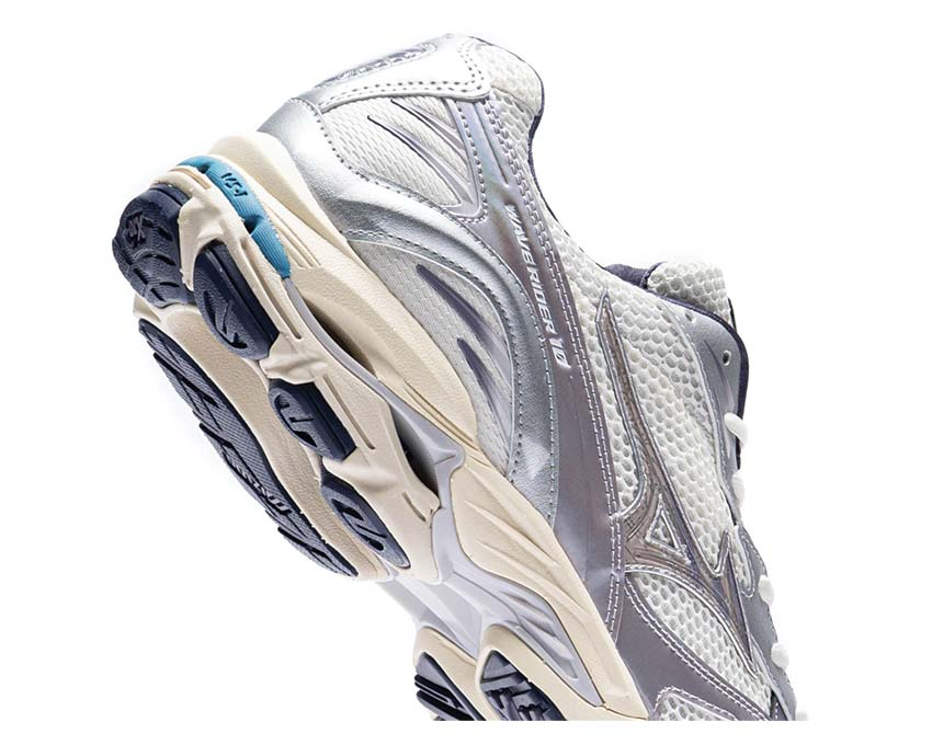 Giày Mizuno Wave Rider 10 ‘Snow White’ D1GA243-105 - Ảnh 4