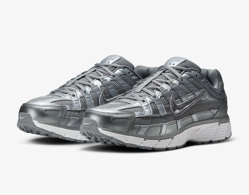 Giày Nike P-6000 ‘Metallic Cool Grey’ CD6404-023 - Ảnh 4