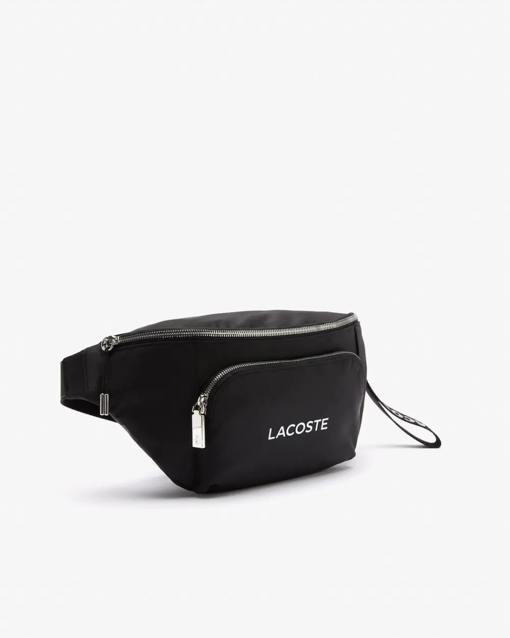 Túi Lacoste Branded Oversized Nylon Belt Bag 'Black' NU3824SG-279 - Ảnh 4