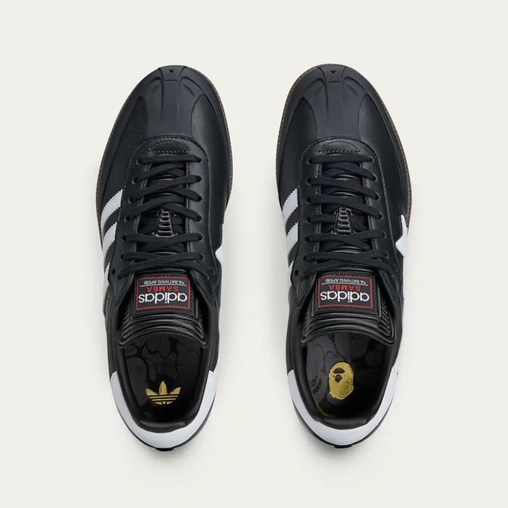 Alternative view of Giày Adidas Samba ‘Bape Black White’ JR9246