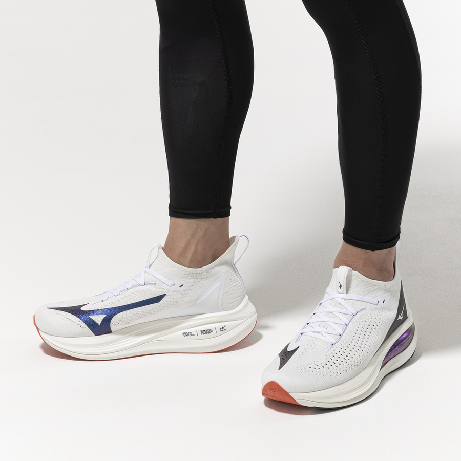 Alternative view of Giày Mizuno Neo Vista 2 ‘White Purple’ J1GC2534-01