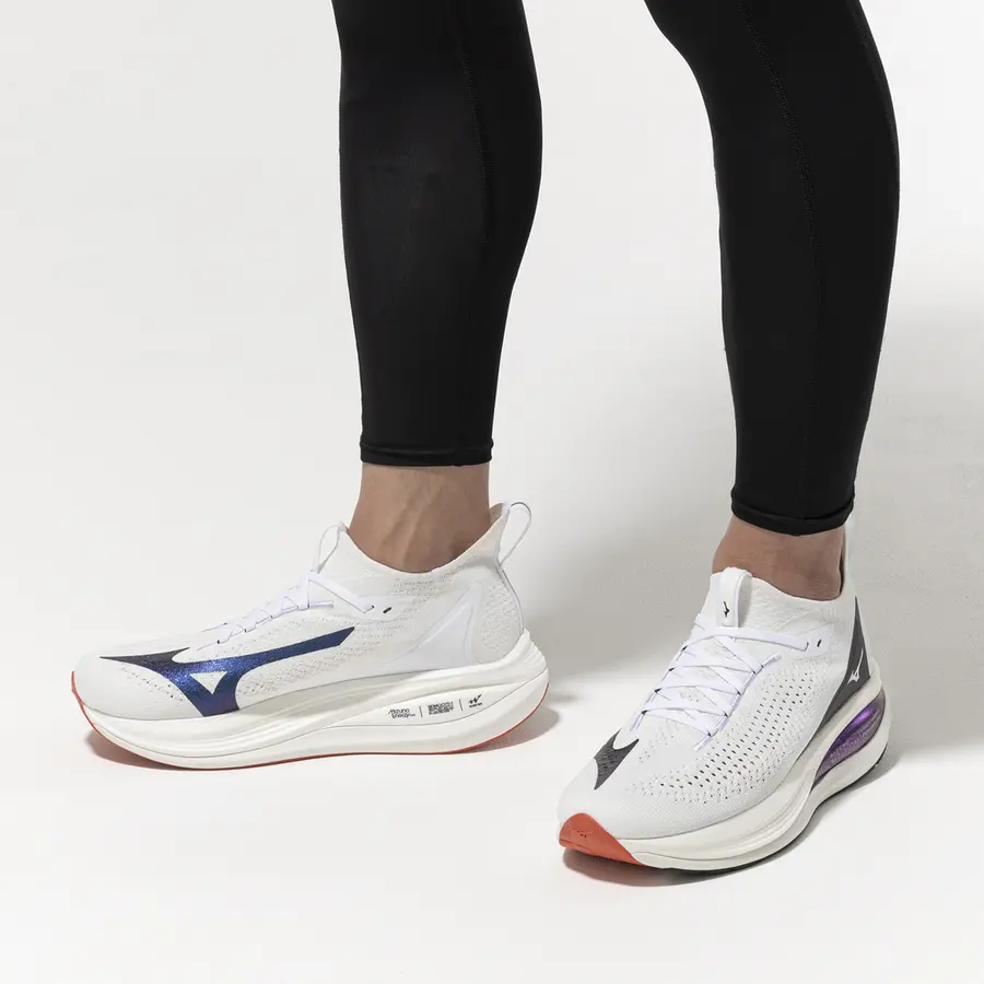 Alternative view of Giày Mizuno Neo Vista 2 ‘White Purple’ J1GC2534-01