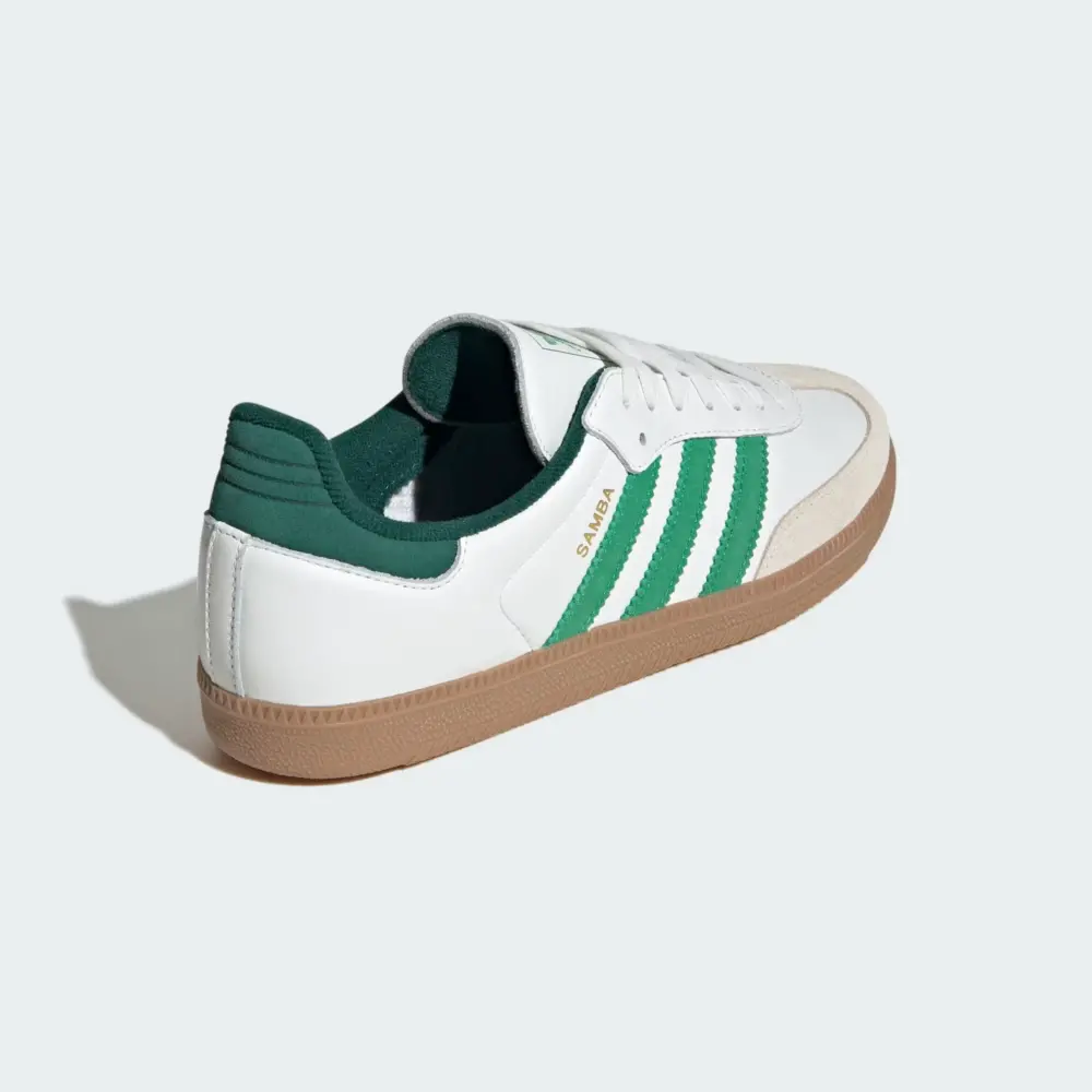 Giày Adidas Samba OG ‘White Collegiate Green’ JI3202 - Ảnh 4