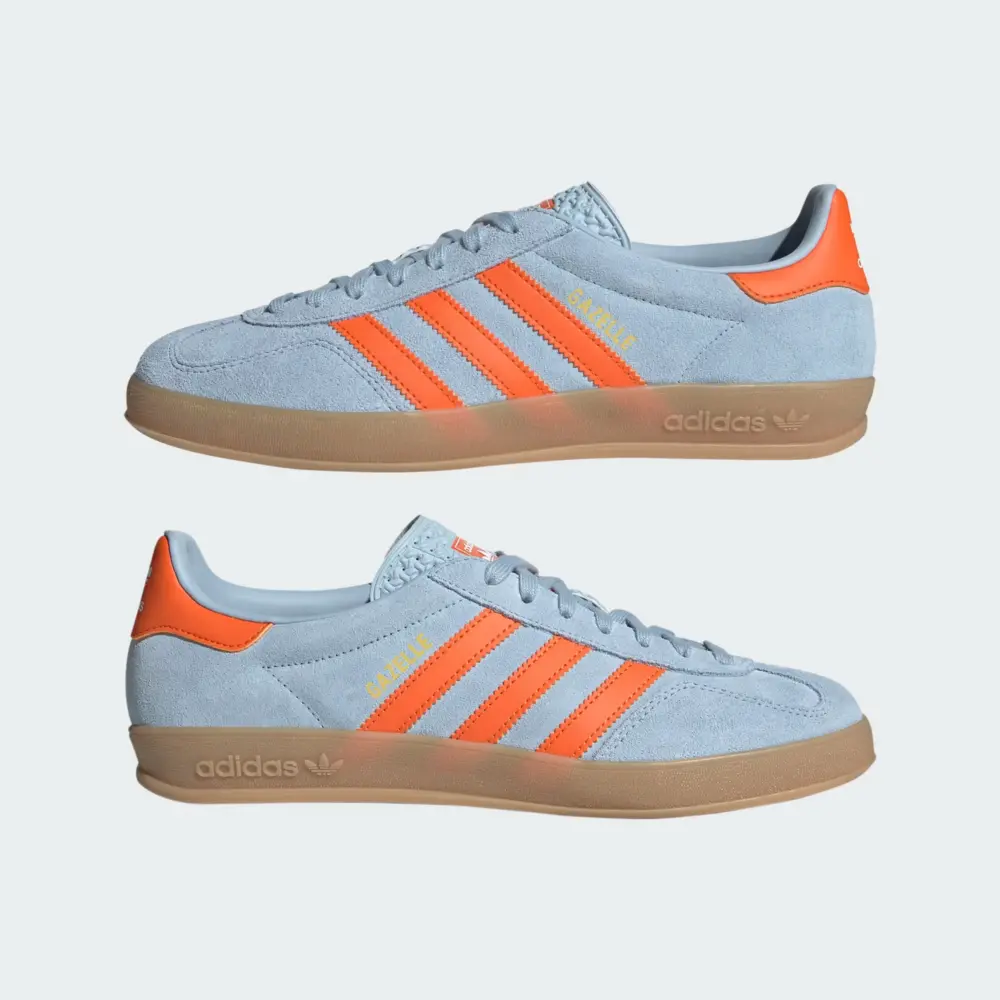 Giày Adidas Gazelle Indoor ‘Wonder Blue Orange’ JH5405 - Ảnh 6