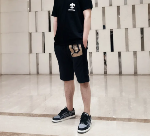 Alternative view of Giày Amiri Skel-Top Low ‘Black Grey’ MFS003-016