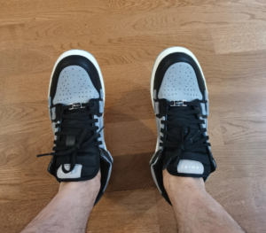 Giày Amiri Skel-Top Low ‘Black Grey’ MFS003-016 - Ảnh 5