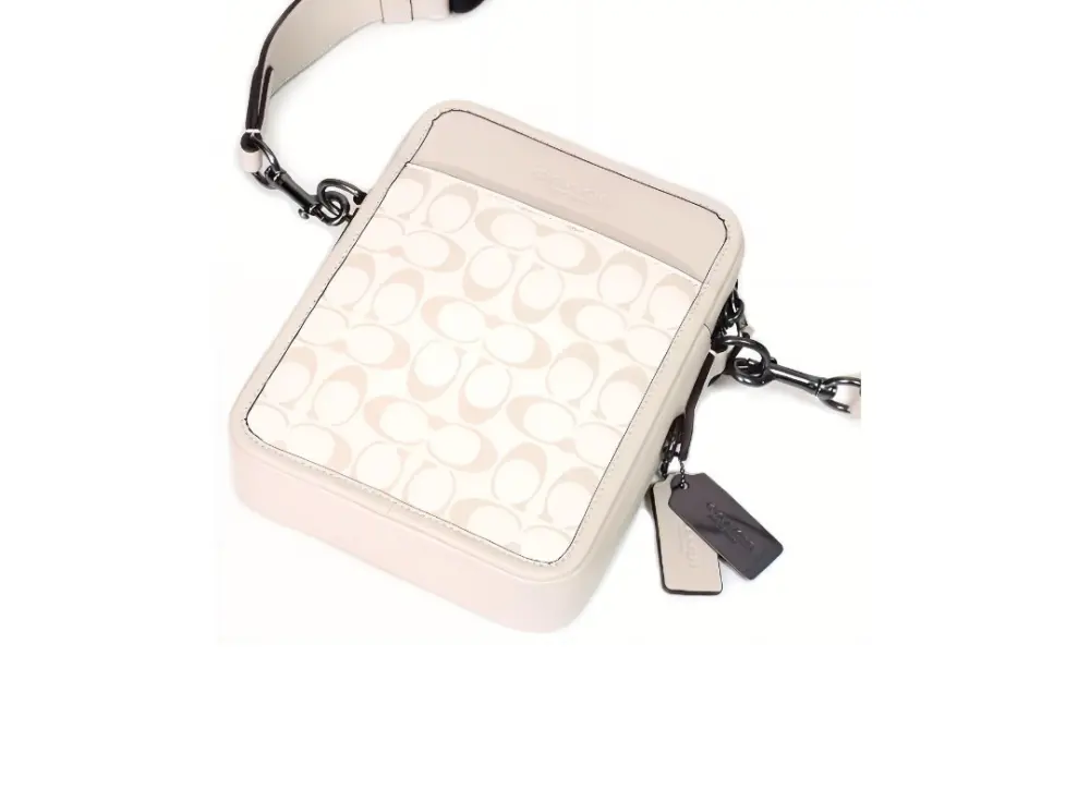 Túi Coach Sullivan Crossbody In Signature Leather ‘Chalk’ CJ670-QBVRL - Ảnh 3