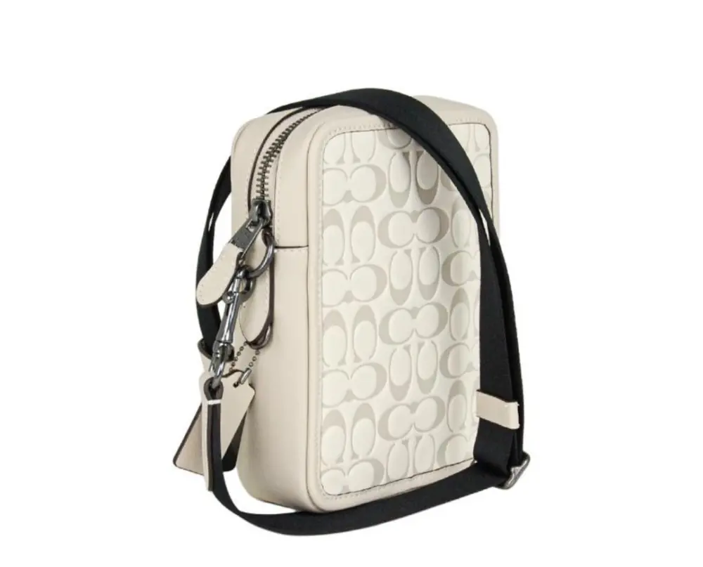 Alternative view of Túi Coach Sullivan Crossbody In Signature Leather ‘Chalk’ CJ670-QBVRL