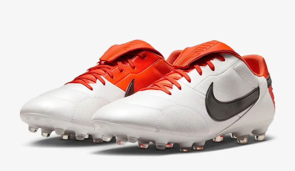 Giày Nike Premier 3 FG ‘White Orange’ HM0265-800 - Ảnh 3