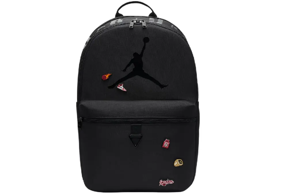 Balo Nike Jordan Rubber Pin ‘Black’ HF1794-010