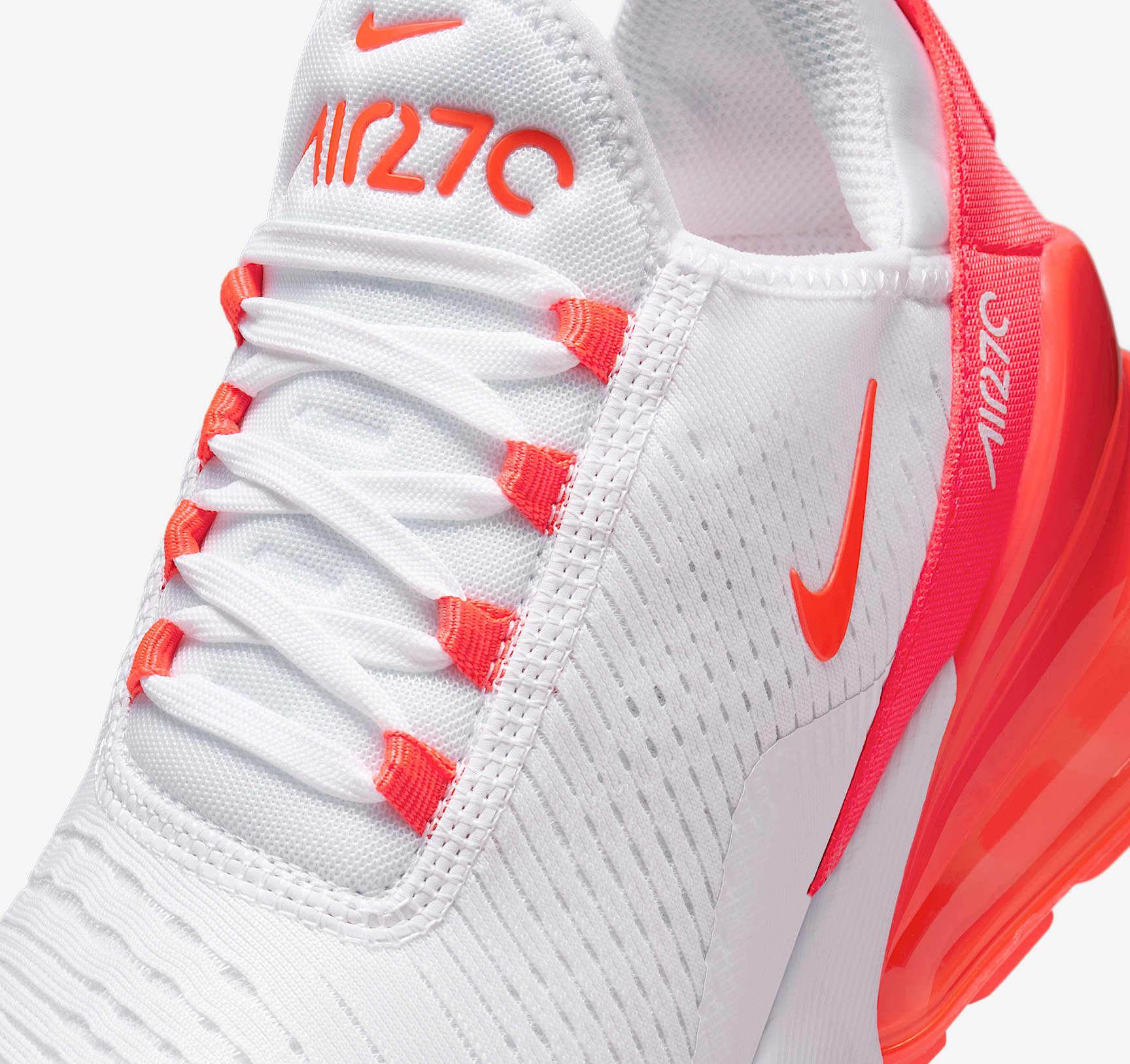 Alternative view of Giày Nike Air Max 270 ‘White Bright Crimson’ HJ3222-102