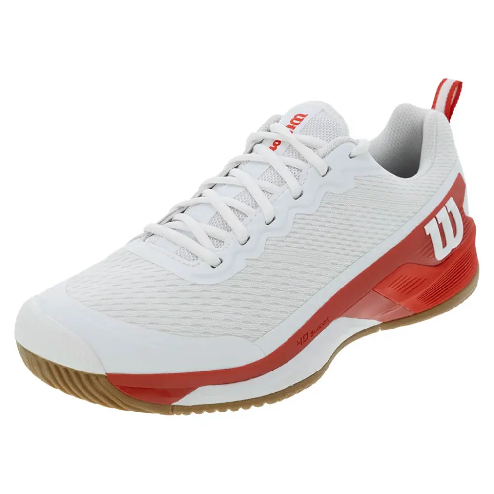 Giày Wilson Rush Pro 4.5 ‘White Infrared’ WRS336610 - Ảnh 4