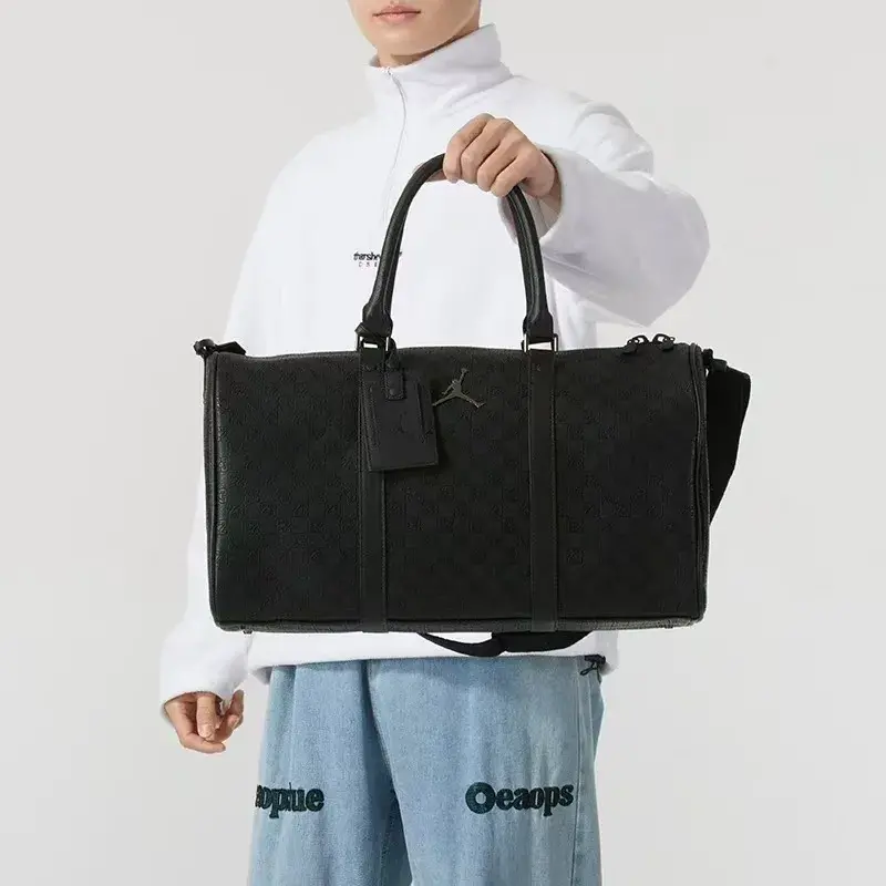 Túi Nike Jordan Monogram Duffle Bag ‘Black’ HV2856-010 - Ảnh 5