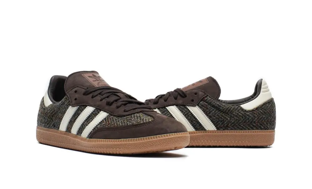 Giày Adidas Samba OG ‘Dark Brown’ ID1450 - Ảnh 4