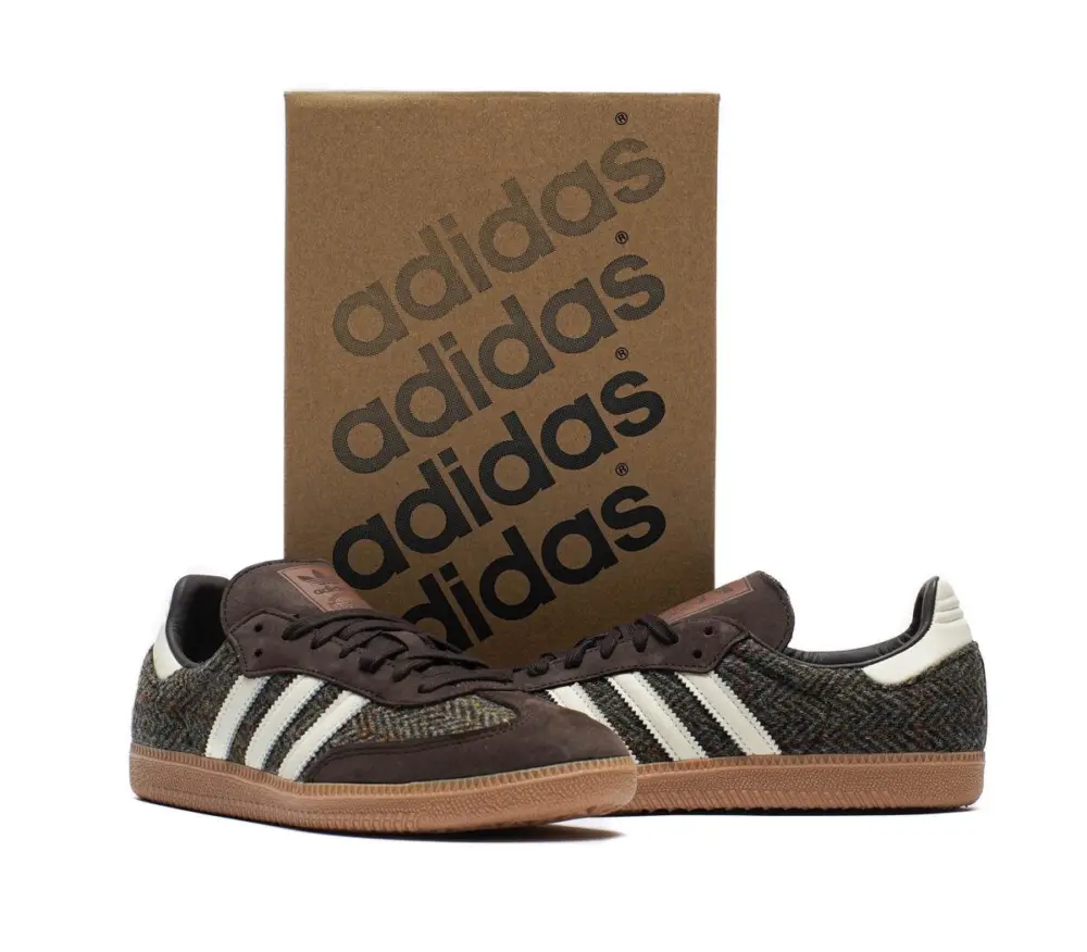 Giày Adidas Samba OG ‘Dark Brown’ ID1450 - Ảnh 5