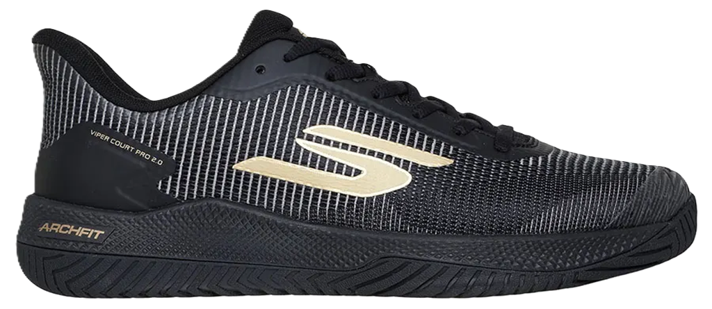 Giày Skechers Viper Court Pro 2.0 'Black' 246109-BKGD
