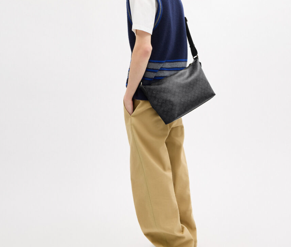 Alternative view of Túi Coach Finn Crossbody Bag 'Black' CAJ91-QBMI5