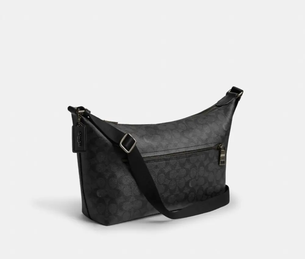 Túi Coach Finn Crossbody Bag 'Black' CAJ91-QBMI5 - Ảnh 4