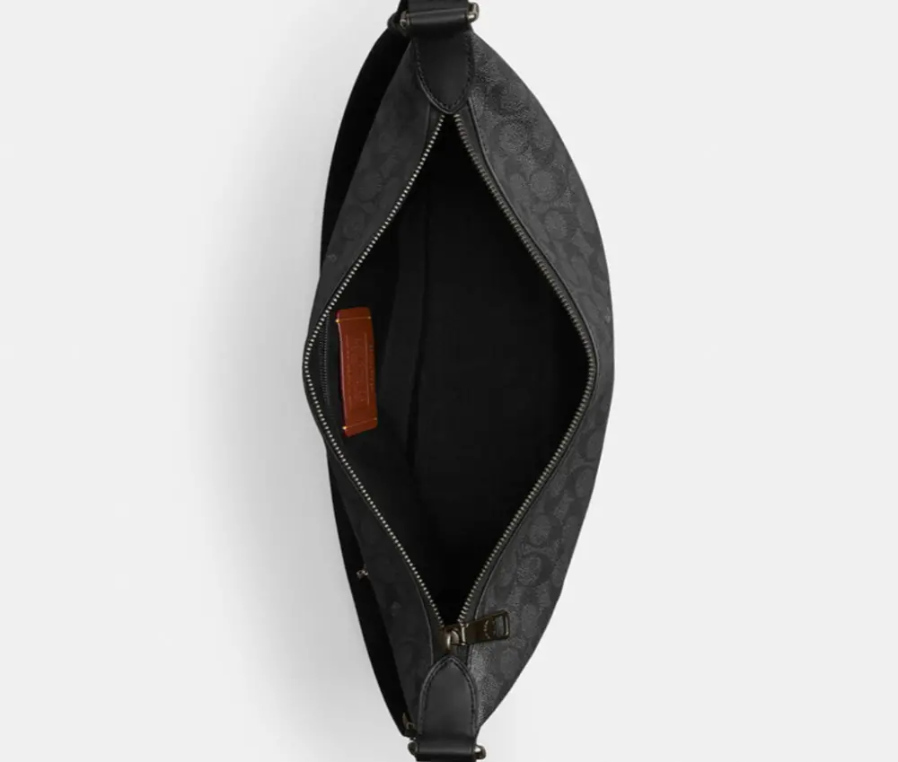 Túi Coach Finn Crossbody Bag 'Black' CAJ91-QBMI5 - Ảnh 5